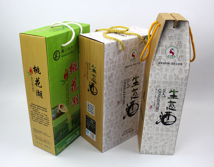 個性禮盒包裝讓“竹筒酒”身價倍增，長沙包裝印刷廠再為桃江特產定制包裝